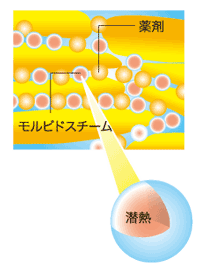 モルビドスチームの潜熱効果